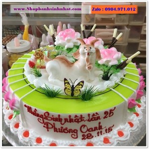 Bánh Sinh Nhật Con Dê - YK04